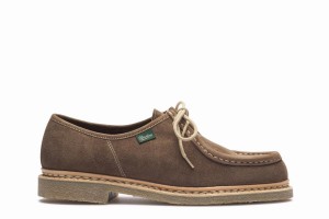 Paraboot Micka Derby Schuhe Herren Khaki | WTI7438YL