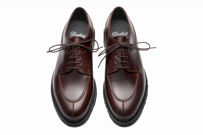 Paraboot Avignon Derby Schuhe Herren Braun Schwarz | OEP2898ZG
