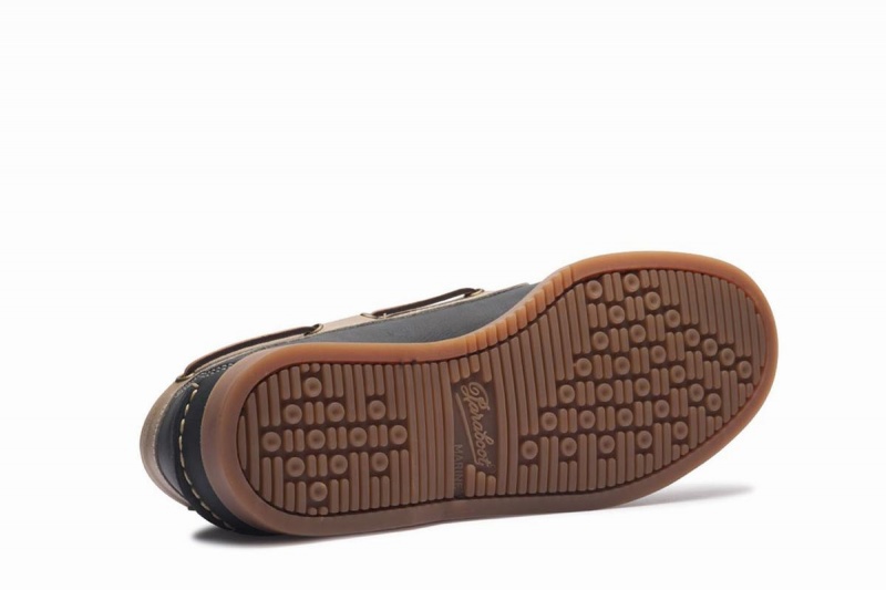Paraboot Barth Bootsschuhe Herren Weiß Schwarz Braun | OFN8698PS