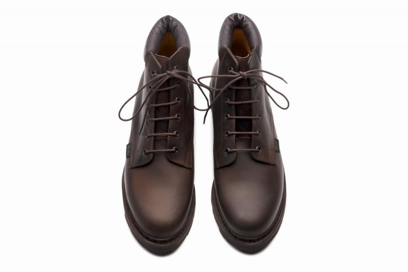Paraboot Bergerac Stiefeletten Herren Dunkelbraun | HVO736XT