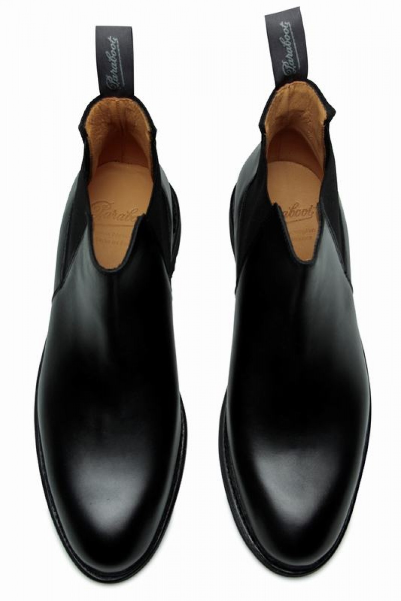 Paraboot Chamfort Stiefeletten Herren Schwarz | GQM29100JQ