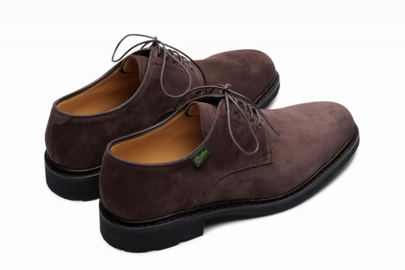 Paraboot Frenaye Derby Schuhe Herren Dunkelbraun | OUM760DQ