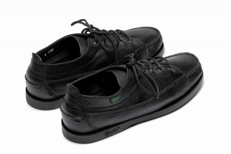 Paraboot Malibu Bootsschuhe Herren Schwarz | LWA8665QX