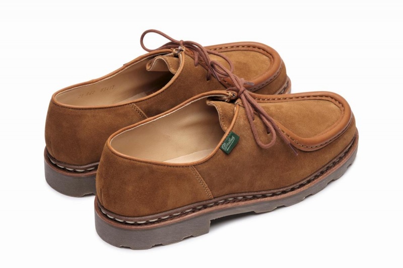 Paraboot Michael Derby Schuhe Herren Braun | NPO434FY