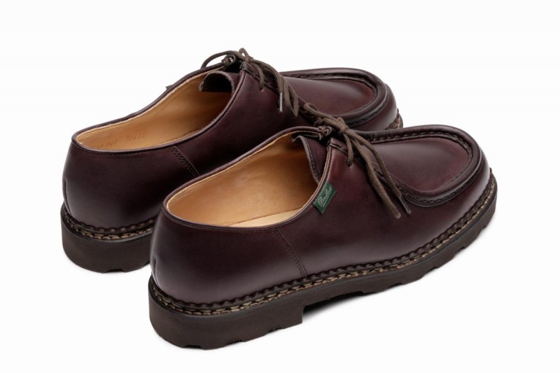 Paraboot Michael Derby Schuhe Herren Dunkelbraun | OIM115VJ