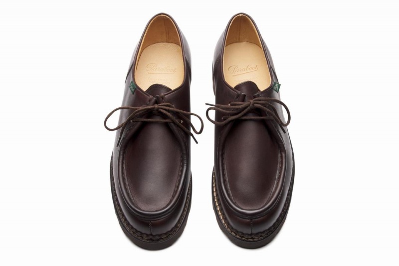 Paraboot Michael Derby Schuhe Herren Dunkelbraun | OIM115VJ