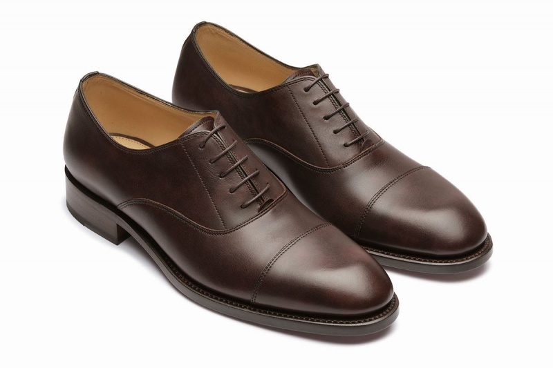 Paraboot Montaigne Gy Oxford Schuhe Herren Dunkelbraun | AZC6425JH