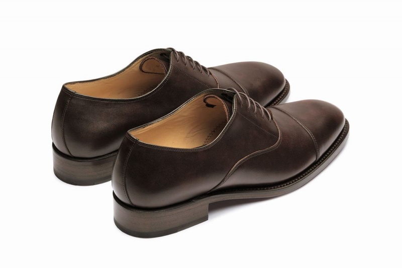Paraboot Montaigne Gy Oxford Schuhe Herren Dunkelbraun | AZC6425JH