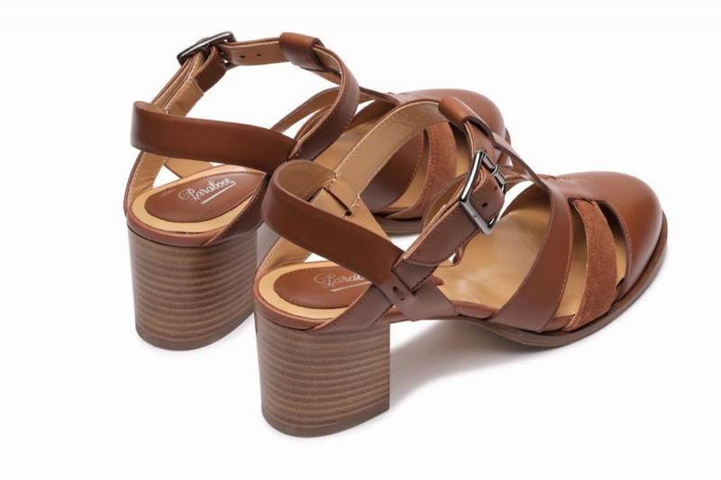 Paraboot Ponza Sandalen Damen Braun | AJN7556MP
