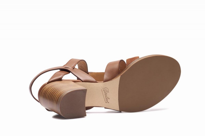 Paraboot Ponza Sandalen Damen Braun | AJN7556MP