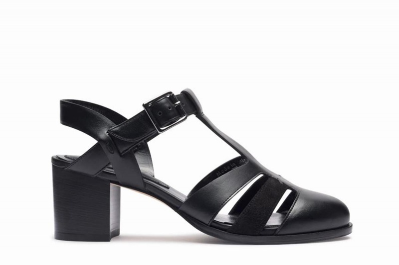 Paraboot Ponza Sandalen Damen Schwarz | SMB8269NS