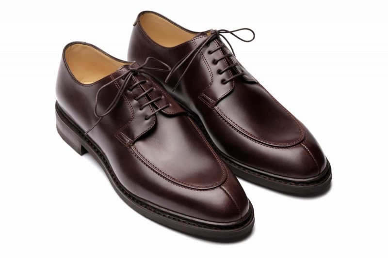 Paraboot Rousseau Derby Schuhe Herren Braun Schwarz | OOP9976OA