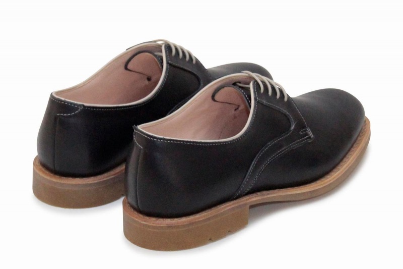 Paraboot Saphir Gy Derby Schuhe Damen Blau Schwarz | ULN4567SQ